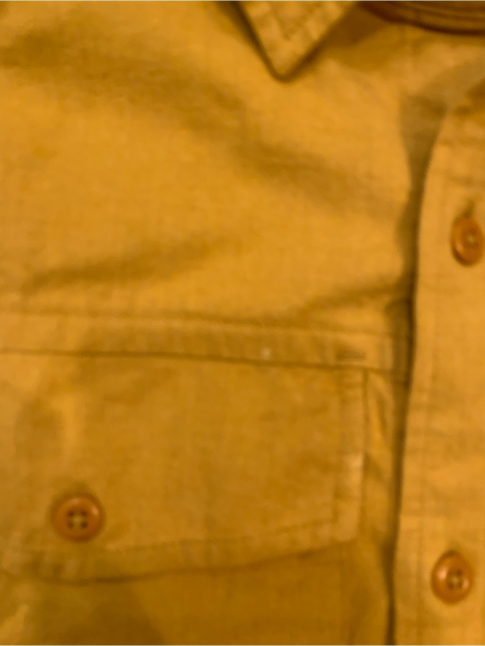 REI COOPERATIVE Mustard Yellow Flannel Shirt Men's M Gorpcore Normcore Casual - Picture 10 of 10